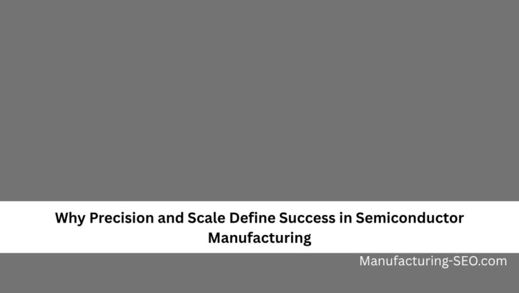 Why Precision and Scale Define Success in Semiconductor Manufacturing
