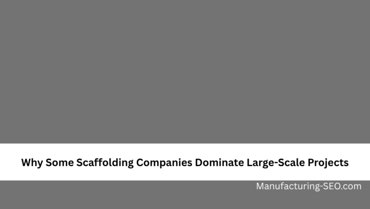 Why Some Scaffolding Companies Dominate Large-Scale Projects